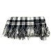 Dandie Dinmont Tartan 100% Wool Blanket